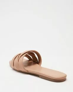 SPURR Pebble Slides Beige Smooth -Sandals Sales Shop http3A2F2Fstatic.theiconic.com .au2Fp2Fspurr 4567 6915231 4