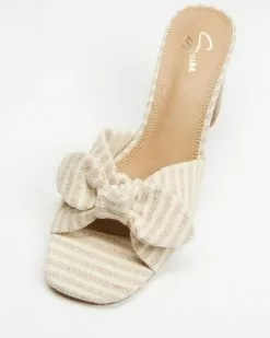 SPURR Benoit Heels Stripe Canvas -Sandals Sales Shop http3A2F2Fstatic.theiconic.com .au2Fp2Fspurr 5009 1580031 4