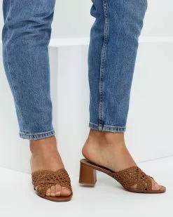 SPURR Razz Wide Fit Heels Tan Woven -Sandals Sales Shop http3A2F2Fstatic.theiconic.com .au2Fp2Fspurr 5028 6969721 3