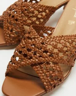 SPURR Razz Wide Fit Heels Tan Woven -Sandals Sales Shop http3A2F2Fstatic.theiconic.com .au2Fp2Fspurr 5028 6969721 4