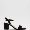 SPURR Palm Heels Black