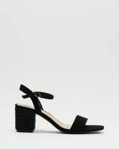 SPURR Palm Heels Black