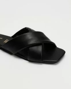 SPURR Desi Comfort Wide Fit Slides Black -Sandals Sales Shop http3A2F2Fstatic.theiconic.com .au2Fp2Fspurr 5519 2958431 4