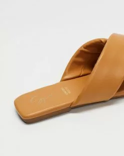 SPURR Desi Comfort Wide Fit Slides Camel -Sandals Sales Shop http3A2F2Fstatic.theiconic.com .au2Fp2Fspurr 5782 3958431 4