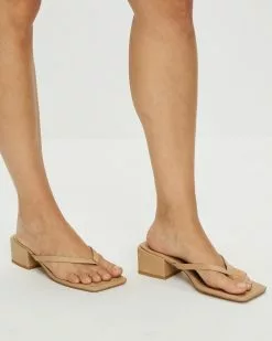 SPURR Aaron Heels Beige Smooth -Sandals Sales Shop http3A2F2Fstatic.theiconic.com .au2Fp2Fspurr 6253 5185631 3