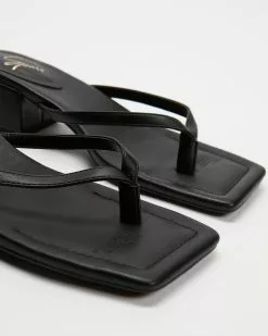 SPURR Aaron Heels Black Smooth -Sandals Sales Shop http3A2F2Fstatic.theiconic.com .au2Fp2Fspurr 6316 3185631 4