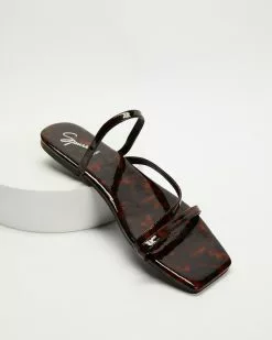 SPURR Ace Comfort Slides Tortoiseshell -Sandals Sales Shop http3A2F2Fstatic.theiconic.com .au2Fp2Fspurr 6580 3385631 4