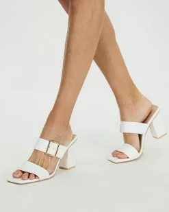 SPURR Olivia Heels White