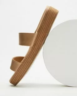 SPURR Riley Comfort Flatforms Nude Smooth -Sandals Sales Shop http3A2F2Fstatic.theiconic.com .au2Fp2Fspurr 7050 9580031 4