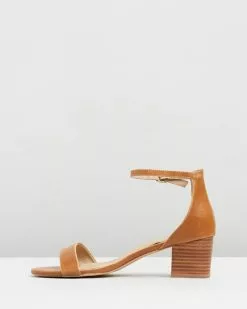 SPURR Lunar Block Heels Tan Smooth -Sandals Sales Shop http3A2F2Fstatic.theiconic.com .au2Fp2Fspurr 7146 812976 4
