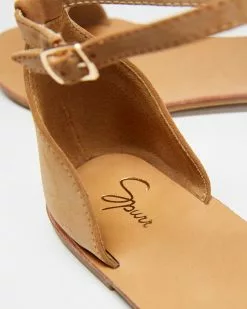 SPURR Tash Sandals Tan Nubuck -Sandals Sales Shop http3A2F2Fstatic.theiconic.com .au2Fp2Fspurr 7927 5333211 4