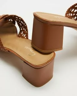 SPURR Razz Heels Tan Woven -Sandals Sales Shop http3A2F2Fstatic.theiconic.com .au2Fp2Fspurr 8031 3969721 4