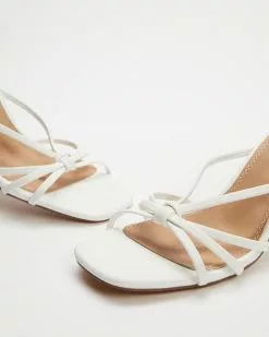 SPURR Tobie Heels White Smooth -Sandals Sales Shop http3A2F2Fstatic.theiconic.com .au2Fp2Fspurr 8461 1848041 4