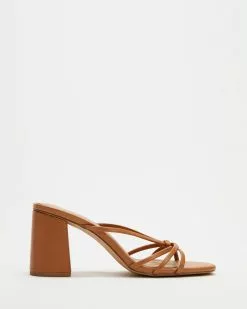 SPURR Tobie Heels Tan Smooth