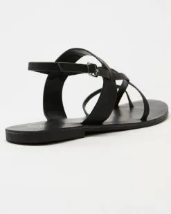SPURR Tilva Sandals Black Smooth -Sandals Sales Shop http3A2F2Fstatic.theiconic.com .au2Fp2Fspurr 8887 8715231 4
