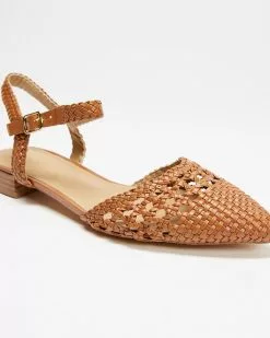 SPURR Cass Flats Tan Smooth -Sandals Sales Shop http3A2F2Fstatic.theiconic.com .au2Fp2Fspurr 9075 3633211 3