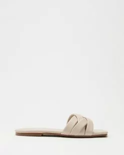 SPURR Pebble Slides Off White Smooth -Sandals Sales Shop http3A2F2Fstatic.theiconic.com .au2Fp2Fspurr 9082 7915231 3