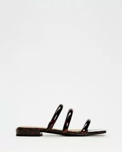 SPURR Damon Slides Tortoiseshell -Sandals Sales Shop http3A2F2Fstatic.theiconic.com .au2Fp2Fspurr 9138 1815231 3