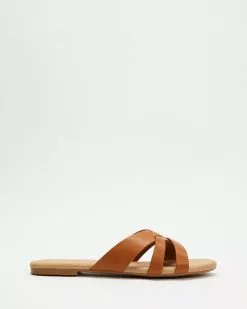 SPURR Allegra Comfort Sandals Tan Smooth -Sandals Sales Shop http3A2F2Fstatic.theiconic.com .au2Fp2Fspurr 9280 9309431 3