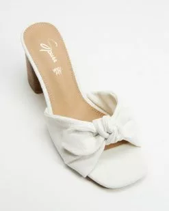 SPURR Benoit Wide Fit Heels Cream Canvas -Sandals Sales Shop http3A2F2Fstatic.theiconic.com .au2Fp2Fspurr 9498 4580031 5