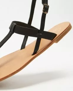 SPURR Taj Sandals Black Smooth -Sandals Sales Shop http3A2F2Fstatic.theiconic.com .au2Fp2Fspurr 9726 5887011 4