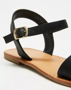 SPURR Tessa Sandals Black Smooth -Sandals Sales Shop http3A2F2Fstatic.theiconic.com .au2Fp2Fspurr 9940 2887011 3
