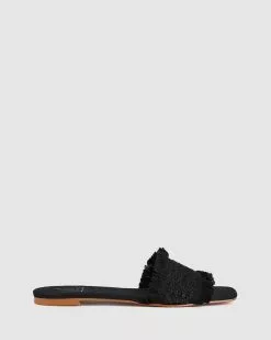 St Sana Candice Slides Black
