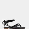 St Sana Stormy Sandals Black