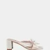 St Sana Lemur Mules Off White