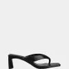 St Sana Courtney Mules Black