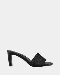 St Sana Daphne Mules Black