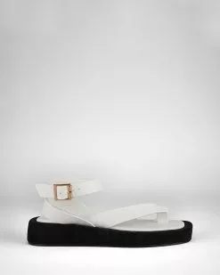 St Sana Zelda Flatforms Off White