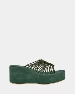 St Sana Derby Platforms Emerald