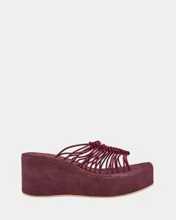 St Sana Derby Platforms Rouge