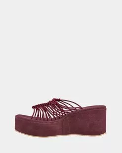 St Sana Derby Platforms Rouge -Sandals Sales Shop http3A2F2Fstatic.theiconic.com .au2Fp2Fst sana 8208 5703151 4