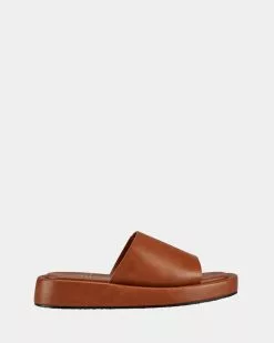 St Sana Astrid Flatforms Tan