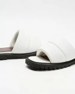Staud Astro Slides White & Black -Sandals Sales Shop http3A2F2Fstatic.theiconic.com .au2Fp2Fstaud 0776 0794541 4