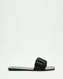 Staud Nina Ruched Sandals Black -Sandals Sales Shop http3A2F2Fstatic.theiconic.com .au2Fp2Fstaud 0981 3894541 3