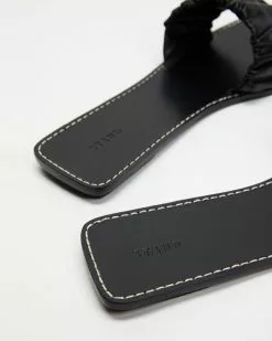 Staud Nina Ruched Sandals Black -Sandals Sales Shop http3A2F2Fstatic.theiconic.com .au2Fp2Fstaud 0981 3894541 4