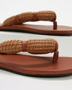 Staud Raffia Sierra Sandals Tan -Sandals Sales Shop http3A2F2Fstatic.theiconic.com .au2Fp2Fstaud 1040 5794541 4