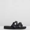 Suicoke Moto Cab Sandals Black