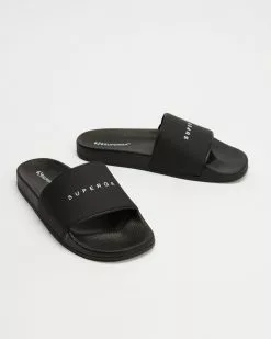 Superga 1908 Polysoft Slides - Women's Black