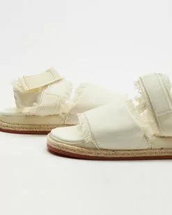 Superga 1911 Sandal Fringed Organic Canvas Rope Natural Beige -Sandals Sales Shop http3A2F2Fstatic.theiconic.com .au2Fp2Fsuperga 5605 0196241 4