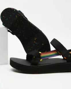 Teva Midform Universal Pride - Women's Black & Rainbow -Sandals Sales Shop http3A2F2Fstatic.theiconic.com .au2Fp2Fteva 1478 3674141 3