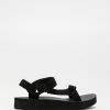 Teva Leather Midform Universal - Women's Black