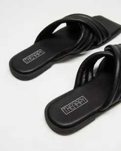 Therapy Spade Black PU -Sandals Sales Shop http3A2F2Fstatic.theiconic.com .au2Fp2Ftherapy 1842 9633131 4