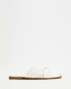 Therapy Spade White Pu -Sandals Sales Shop http3A2F2Fstatic.theiconic.com .au2Fp2Ftherapy 1928 2733131 3