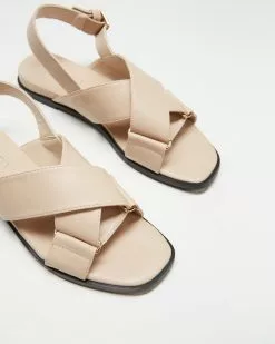 Therapy Sabine Beige Nubuck PU -Sandals Sales Shop http3A2F2Fstatic.theiconic.com .au2Fp2Ftherapy 1957 3633131 3