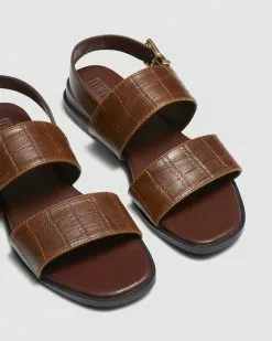 Therapy Sparrow Chocolate Croc -Sandals Sales Shop http3A2F2Fstatic.theiconic.com .au2Fp2Ftherapy 5977 2452911 3