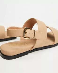 Therapy Raven Tan Nubuck Pu -Sandals Sales Shop http3A2F2Fstatic.theiconic.com .au2Fp2Ftherapy 9442 8633131 4